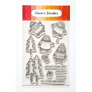 "Janes Doodles Sweater Weather Clear Stamps (JD085)
Sweater