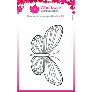 Mini Wings Common Blue Clear Stamp (JGM012)
