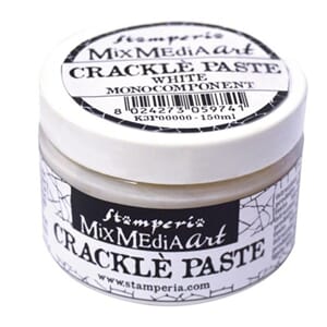Stamperia Crackle Paste 150ml White (K3P37)
