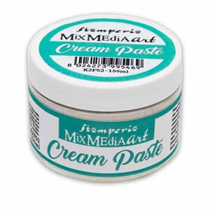 "Stamperia Cream Paste 150ml White (K3P53)
Cream Paste 150ml