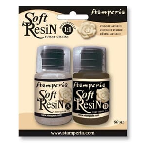 "Stamperia Soft Resin Ivory (40ml) (KEN10)
Soft Resin Ivory