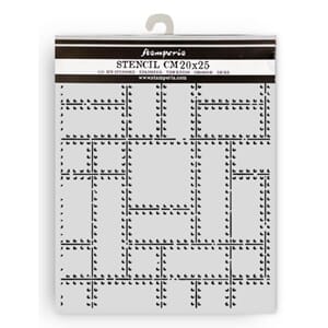 Stamperia A New Beginning Thick Stencil 20x25cm Metal Plates