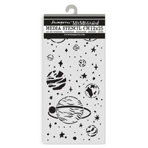 Stamperia A New Beginning Thick Stencil 12x25cm Planetary (K