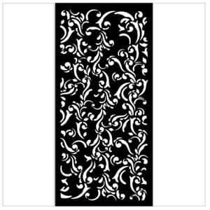 Stamperia Gear up for Christmas Thick Stencil 12x25cm Textur