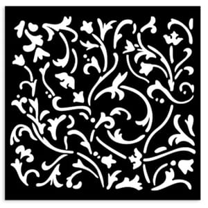 Stamperia Masquerade Thick Stencil 12x12cm Ornaments (KSTDS1