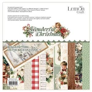 Wonderful Christmas 12x12 Inch Paper Pad (LEM-WONCHRI-01)