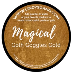 "Lindys Stamp Gang Goth Goggles Gold Magical (mag-jar-10)
Go