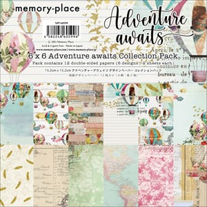"Memory Place Adventure Awaits 6x6 Inch Paper Pack (MP-60599