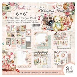 "Memory Place Beary Sweet 6x6 Inch Paper Pack (MP-61221)
Bea