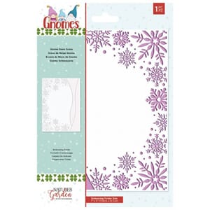 "Gnomes Embossing Folder Gnome Snow Scene (NG- GN-EF-GSNSC)