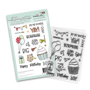 "Polkadoodles Big Birthday Surprise Clear Stamps (PD8135)
Bi
