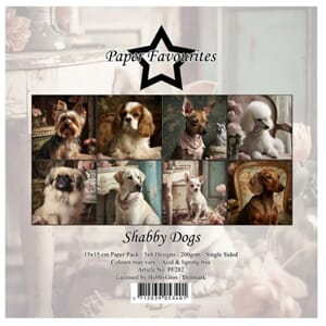 "Paper Favourites Shabby Dogs 6x6 Inch Paper Pack (PF282)
Sh
