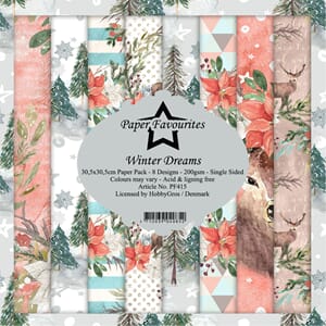 "Paper Favourites Winter Dreams 12x12 Inch Paper Pack (PF415