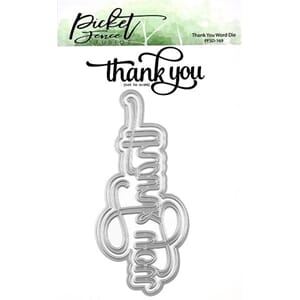 "Picket Fence Studios Thank You Word Dies (PFSD-169)
Thank Y