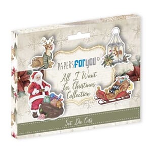 All I Want For Christmas Die Cuts (PFY-10815)