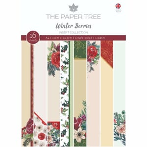"The Paper Tree Winter Berries A4 Insert Collection (PTC1234