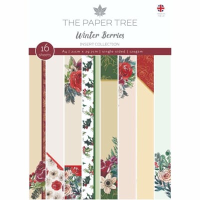 "The Paper Tree Winter Berries A4 Insert Collection (PTC1234 CL-PTC1234.jpg