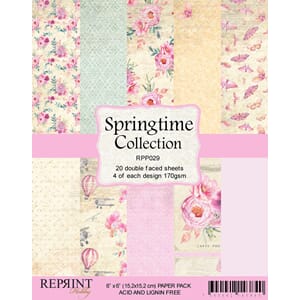 "Reprint Springtime Collection 6x6 Inch Paper Pack (RPP029)