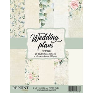 "Reprint Wedding Plans 6x6 Inch Paper Pack (RPP070)
Wedding