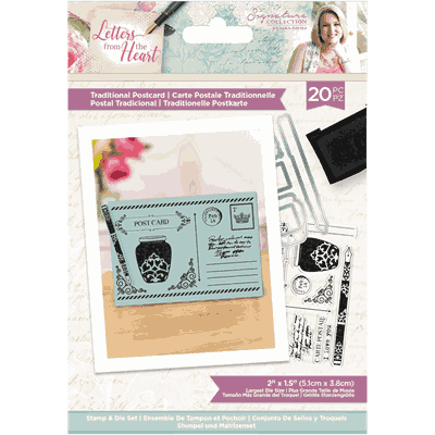 "Crafters Companion Letters from The Heart Traditional Postc cl-S-LFTH-STD-TRAP.png