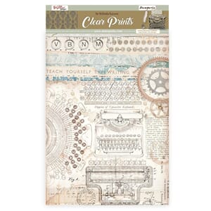 Stamperia Clear Prints A4 Lady Vagabond Lifestyle (SBA417)