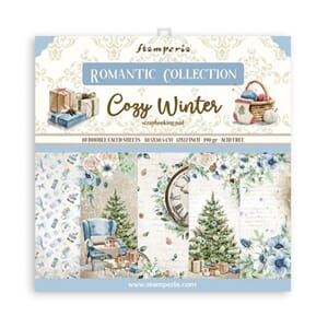 Romantic Cozy Winter 12x12 Inch Paper Pack (SBBL120)