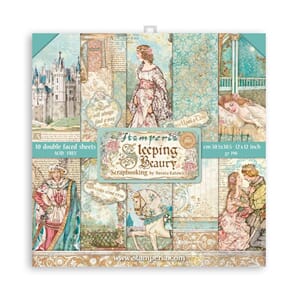 "Stamperia Sleeping Beauty 12x12 Inch Paper Pack (SBBL89)
Sl