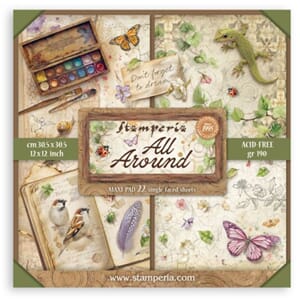 Stamperia All Around 12x12 Inch Paper Pack (Single Face) (SB