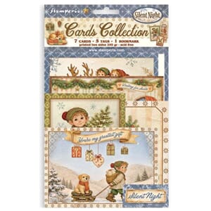 Stamperia Silent Night Cards Collection (SBCARD48)
