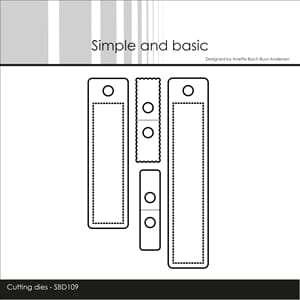 "Simple and Basic Small Tags Dies (SBD109)
Small Tags Dies (