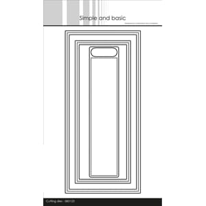 "Simple and Basic Frames Slimcard w/add-on Dies (SBD123)
Fra