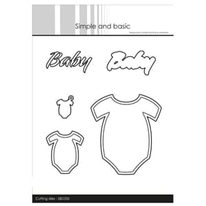 Simple and Basic Baby Onesie Cutting Dies (SBD335)