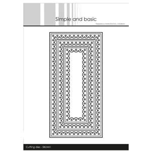 "Simple and Basic Inner Scallop Mini Slim Dies (SBD441)
Inne