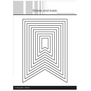 Simple and Basic A6 Fishtail Dies (SBD451)