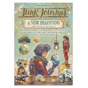 Stamperia A New Beginning Junk Journal Stickers, Backgrounds