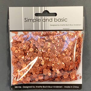 "Simple and Basic Copper Sequin Mix (SBS106)
Copper Sequin M
