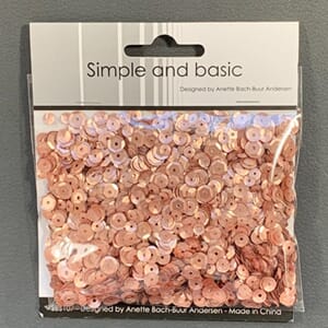 "Simple and Basic Rosegold Sequin Mix (SBS107)
Rosegold Sequ