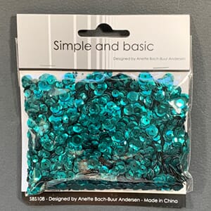 "Simple and Basic Jade Green Sequin Mix (SBS108)
Jade Green
