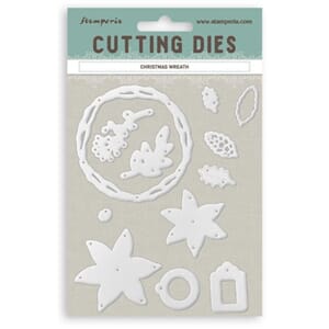 Stamperia A6 Cutting Dies Christmas Wreath (SFT24)
