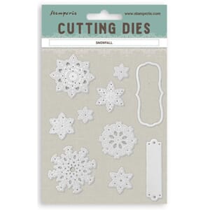 Stamperia A6 Cutting Dies Christmas Snowfall (SFT27)