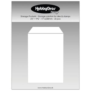 HobbyGros Storage Storage Pockets 171x238mm (25pcs) (SS147)