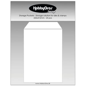 HobbyGros Storage Storage Pockets 225x312mm (25pcs) (SS148)
