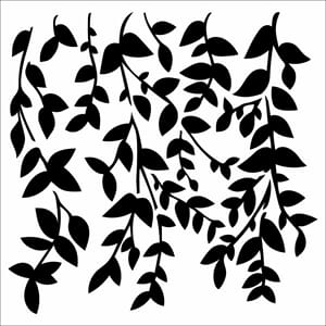 "The Crafters Workshop Hanging Vines 6x6 Inch Stencil (TCW96