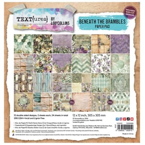 Beneath the Brambles 12x12 Inch Paper Pad (TEXPP0