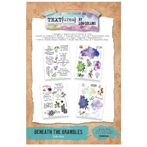 Beneath the Brambles 6x8 Inch Rub-On Transfer Set