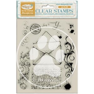 "Stamperia Masquerade Clear Stamps Letter (WTK210)
Masquerad