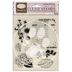 Stamperia Quiet Days Clear Stamp Hydrangea (WTK229)