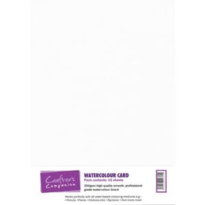 "Crafters Companion Watercolour Card Pack (WTRCLR-BF20)
Wate