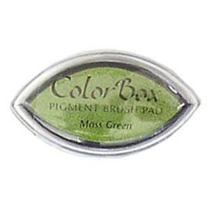 cats eye colorbox, Moss Green