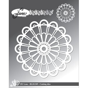 "By Lene Doily 1 Cutting & Embossing Dies (BLD1309)
Doily 1
